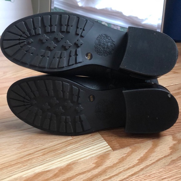 Vince Camuto Leather Welton Moto Boots - Picture 4 of 7